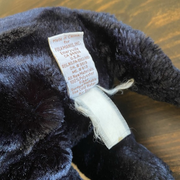 Folkmanis Puppet Black Labrador‎ 15" very soft - Picture 7 of 10